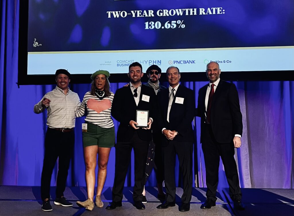 Matisse Capital management team is recognized at Portland Business Journal's 2022 Private 100 Event